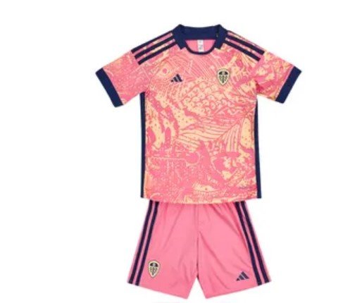 Captura de tela 2023-08-11 143404 Kit Infantil Leeds United 3 Rosa 2023/24 Unissex