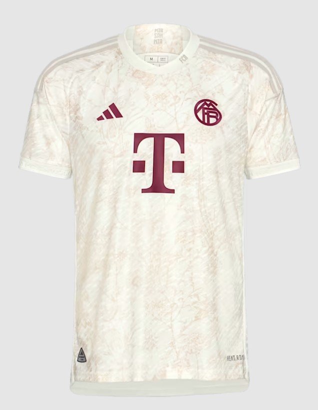 Captura de tela 2023-08-17 104159 Nova Camisa Bayern de Munique 3 Bege 2023/24 Jogador