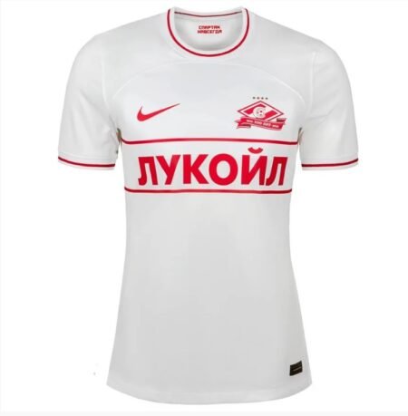 Camisa Spartak Moscow Branca 2022/23 Masculina