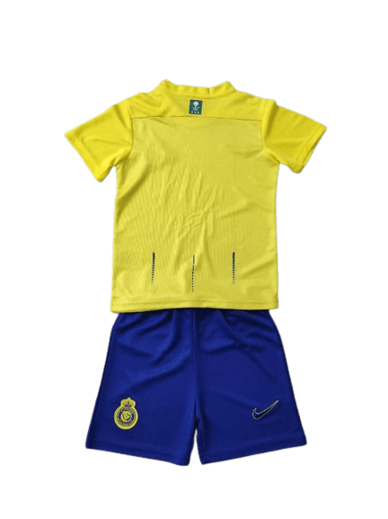Captura_de_tela_2023-08-08_155118-removebg-preview Kit Infantil Al-Nassr Nike Amarela 2023 Unissex
