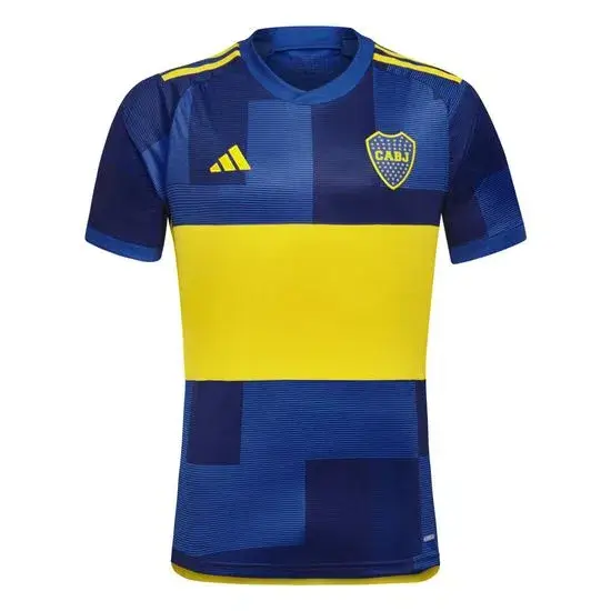 HY0287 Nova Camisa do Boca Juniors Home Azul 2023/24 Masculina