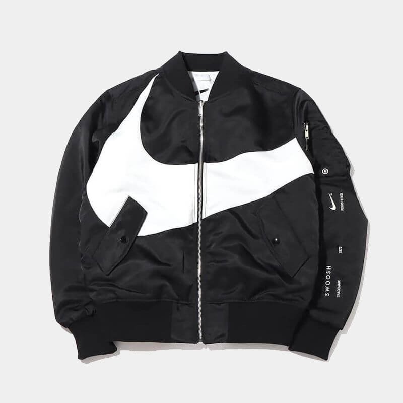 NKDD6055_010_1_6b1f Jaqueta Nike Sportswer Swoosh Thermafit Bomber