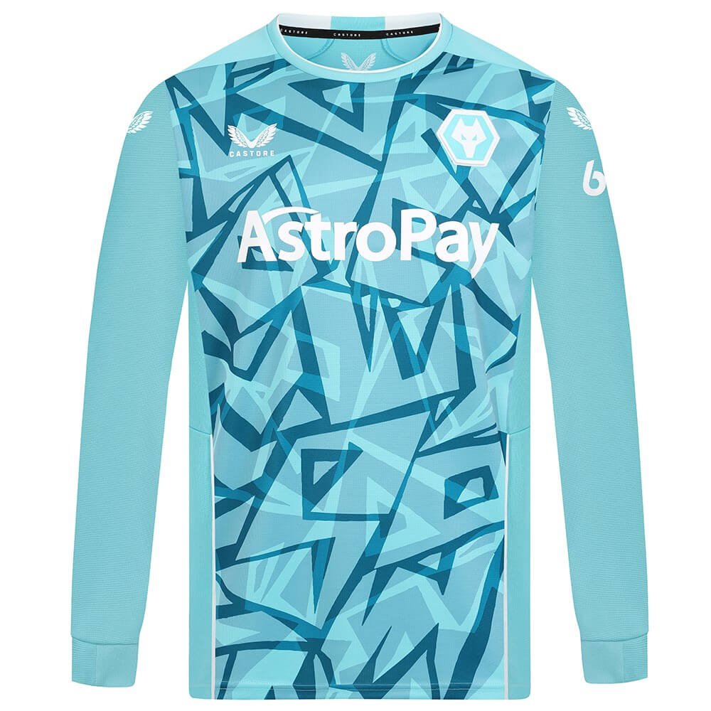 Nova Camisa do Wolverhampton 3 Azul 202324 Manga Longa2 Nova Camisa do Wolverhampton 3 Azul 202324 Manga Longa