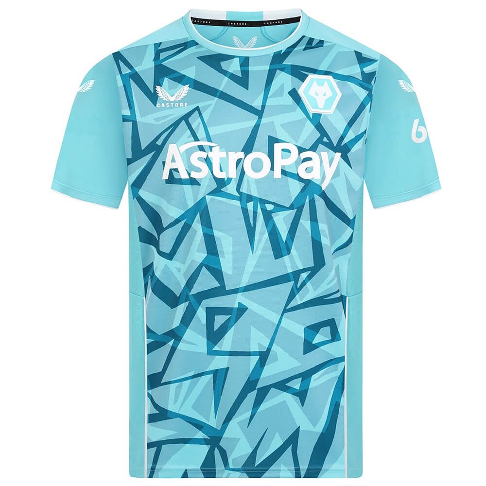 Nova Camisa do Wolverhampton 3 Azul 202324 Masculina Nova Camisa do Wolverhampton 3 Azul 202324 Masculina