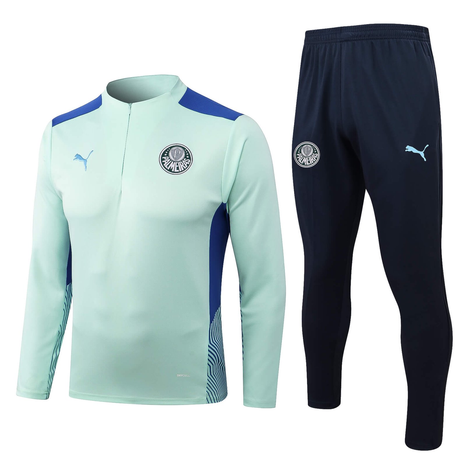 a4f4fbf7 Conjunto de Treino Palmeiras Jaqueta+Calça Verde Mar 2022/23