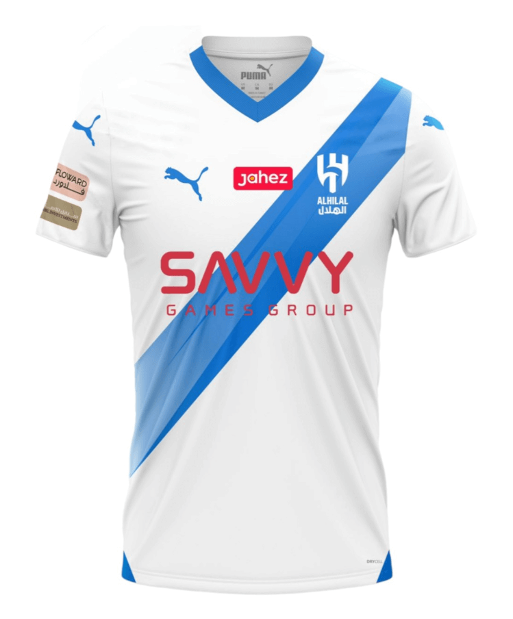 f7b46eef Camisa do Neymar 10 Al hilal Branca Puma 2023/24 Masculina