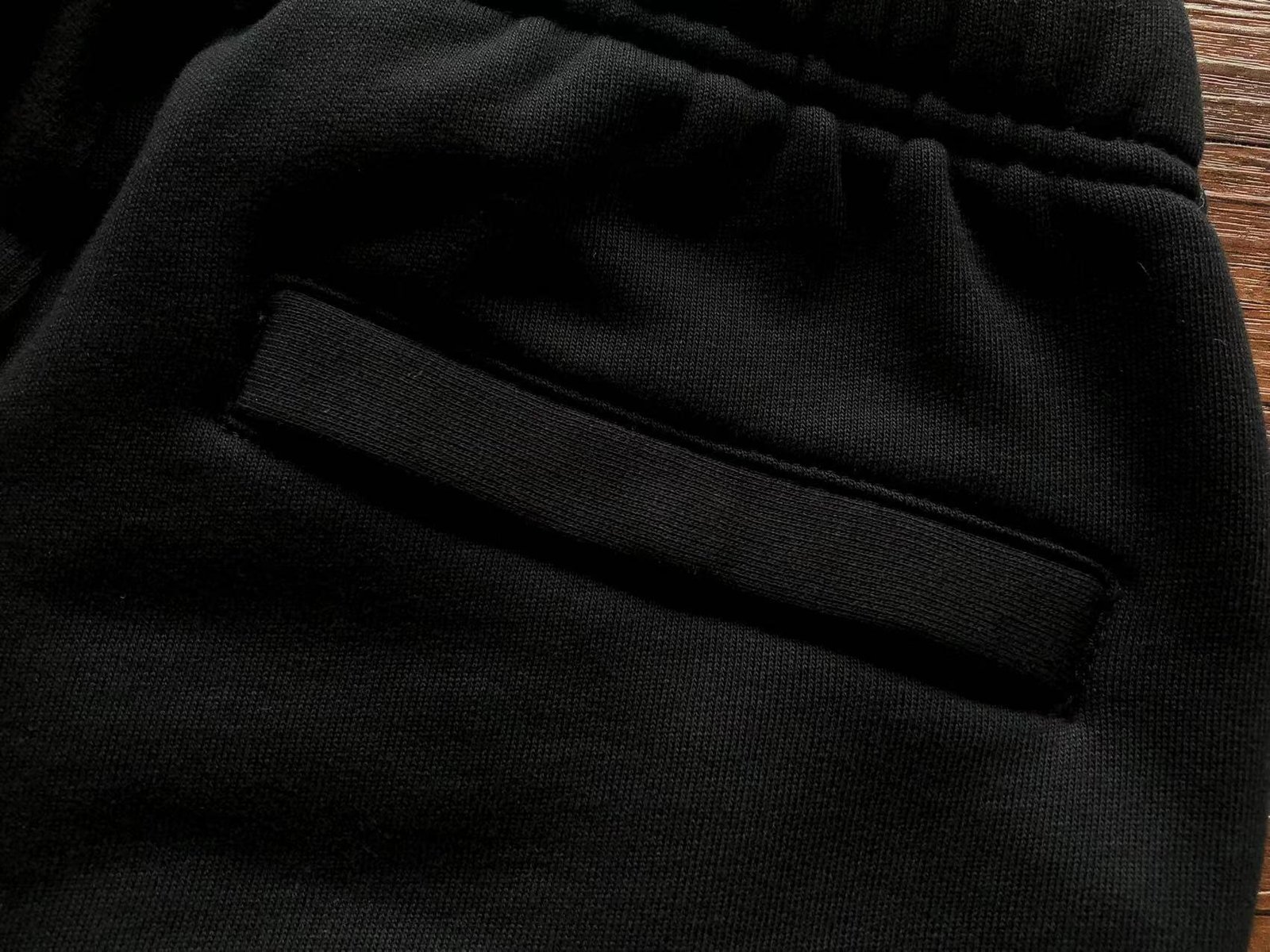 f830f952 Calça Supreme Moletom Nike Preta/Cinza