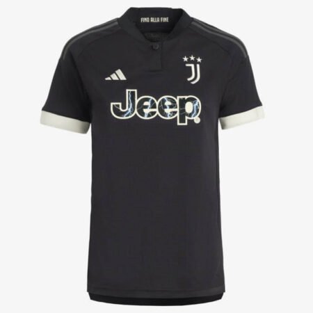 Nova Camisa da Juventus 3 Preta 2023/24 Masculina