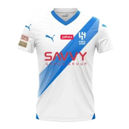 Nova Camisa AL-hilal Home Puma Branca 2023/24 Masculina