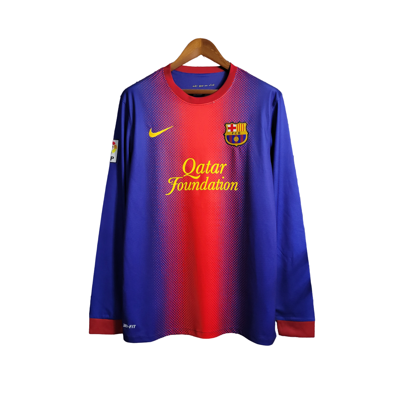 Camisa Barcelona 2012/13 Home Manga Longa Camisa Barcelona 2012/13 Home Manga Longa