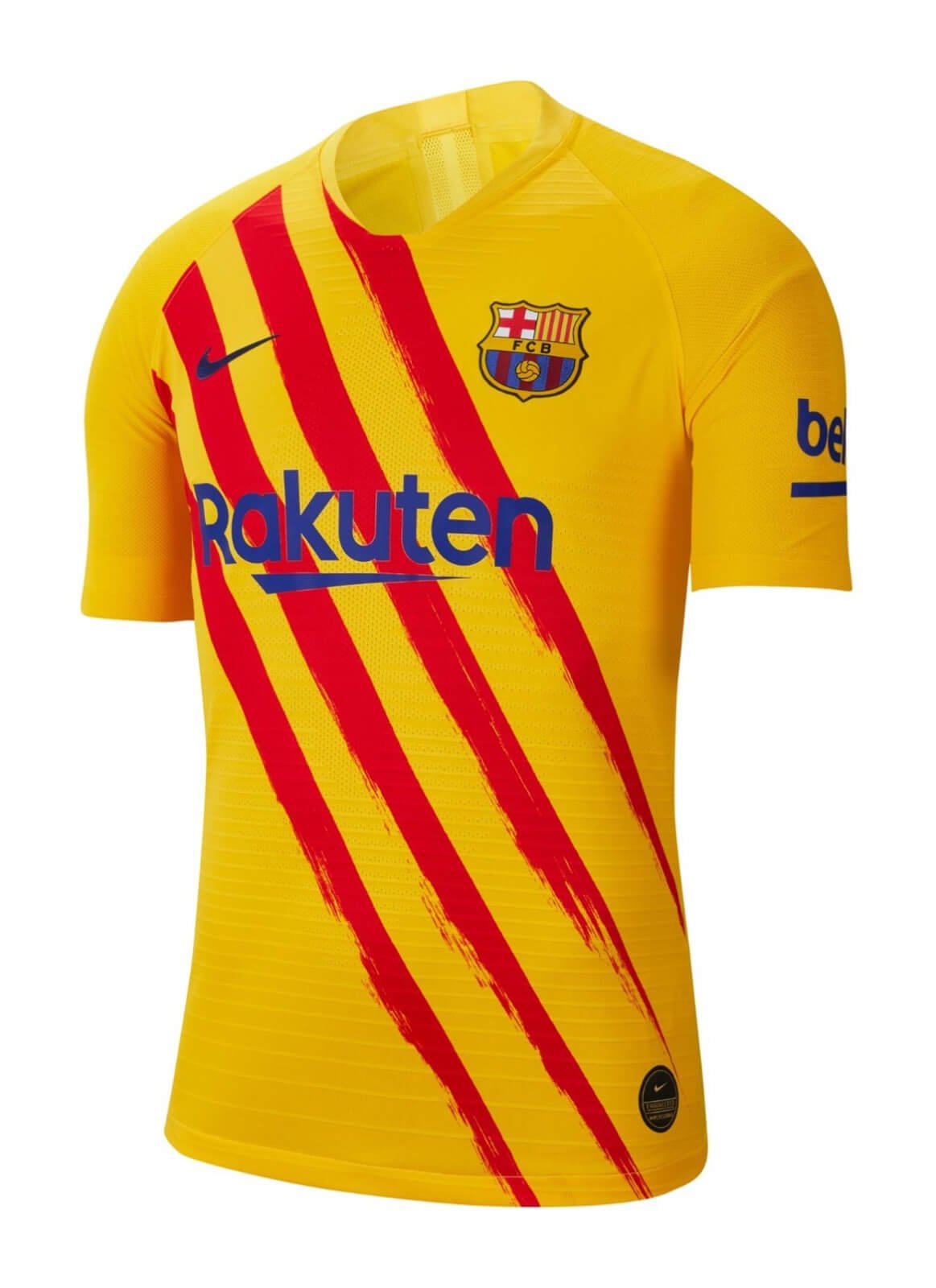 Camisa Barcelona Amarela 2019/20 Masculina Camisa Barcelona Amarela 2019/20 Masculina