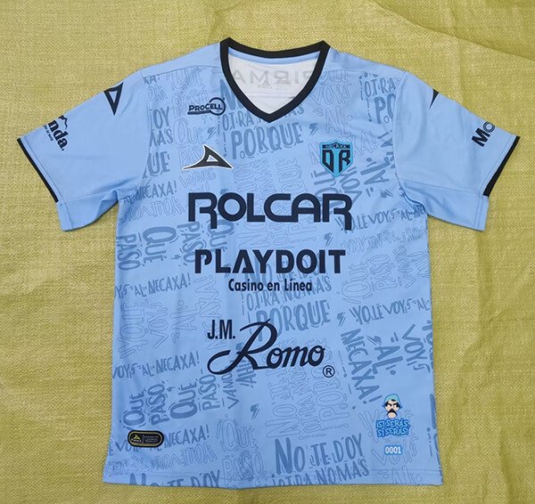 10656dd7 Camisa Necaxa Third Azul 2023/24 Masculina