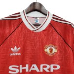 Camisa Manchester United Home Vermelha 1990/92 Masculina