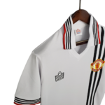 Camisa Manchester United Away Branca 1975/80 Masculina