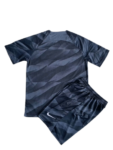 Kit Infantil PSG Goleiro Preta 2023/24 Unissex