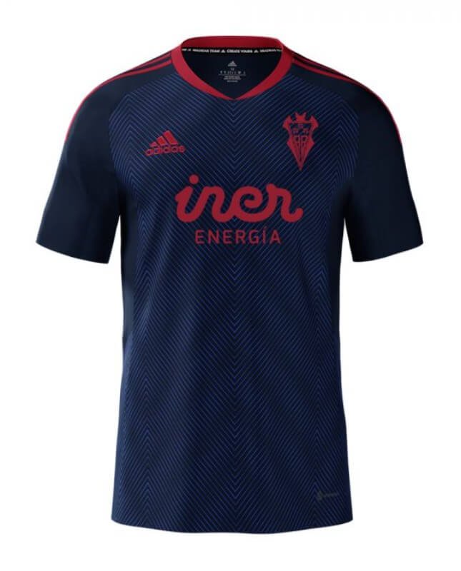 Camisa Albacete Away Azul 2022/23 Masculina Camisa Albacete Away Azul 2022/23 Masculina