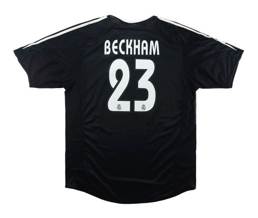 Camisa Real Madrid Away Preta 2004/05 Masculina Camisa Real Madrid Away Preta 2004/05 Masculina