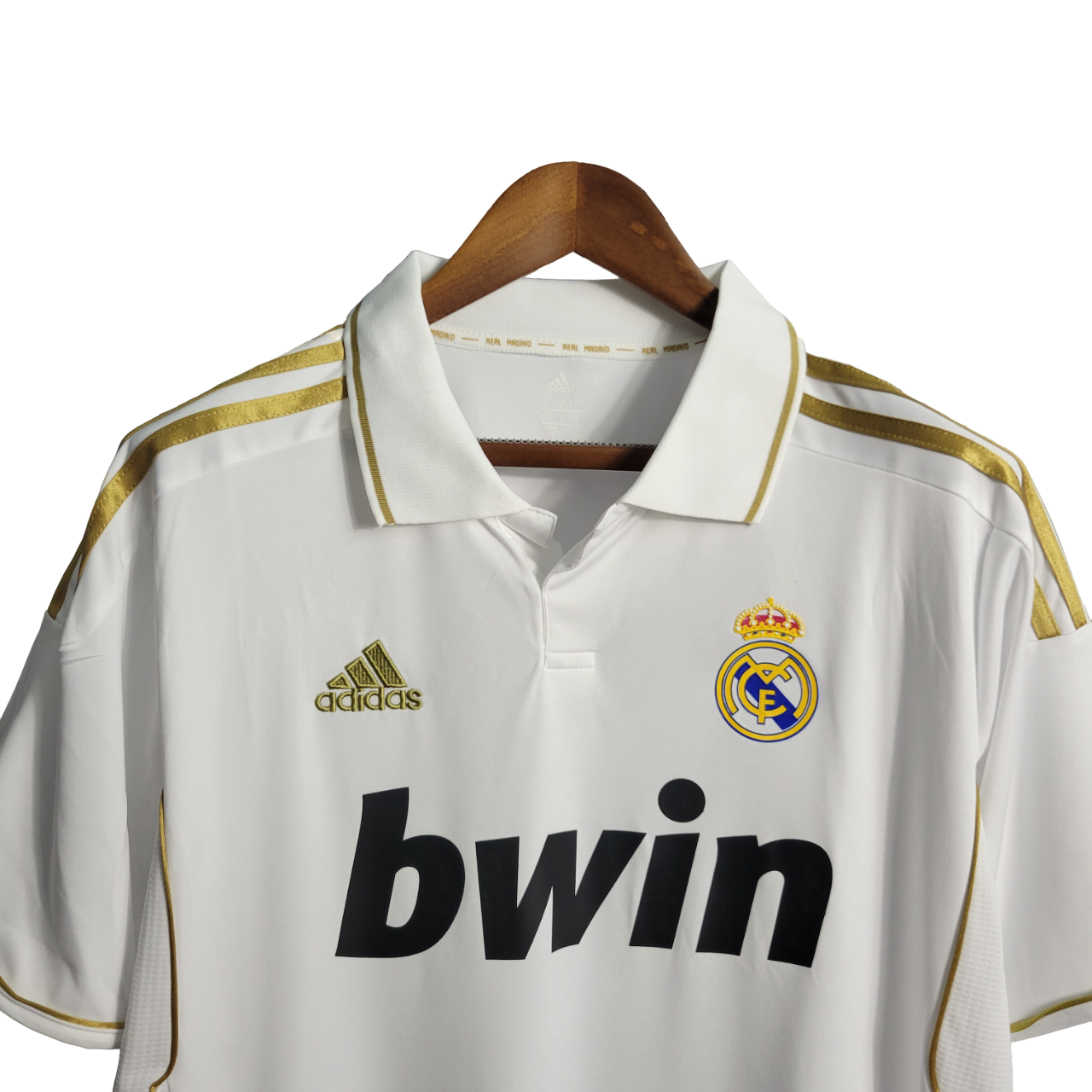 Camisa Real Madrid Home Branca 2011/12 Masculina Camisa Real Madrid Home Branca 2011/12 Masculina