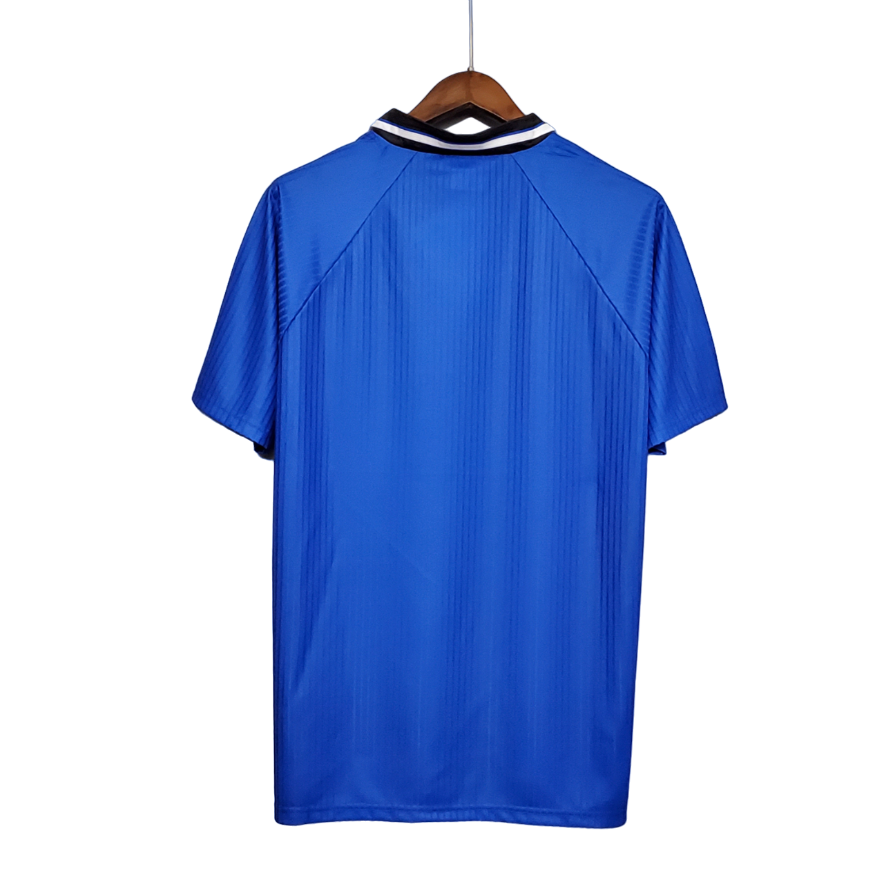 Camisa Manchester United Away Azul 1996/97 Masculina Camisa Manchester United Away Azul 1996/97 Masculina