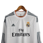 Camisa Real Madrid Home Branca 2013/14 Manga Longa