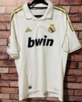 Camisa CR7 Real Madrid 2011/12 UCL Branca Home