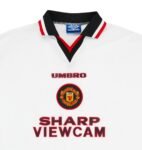 Camisa Manchester United Away Branca 1996/97 Masculina