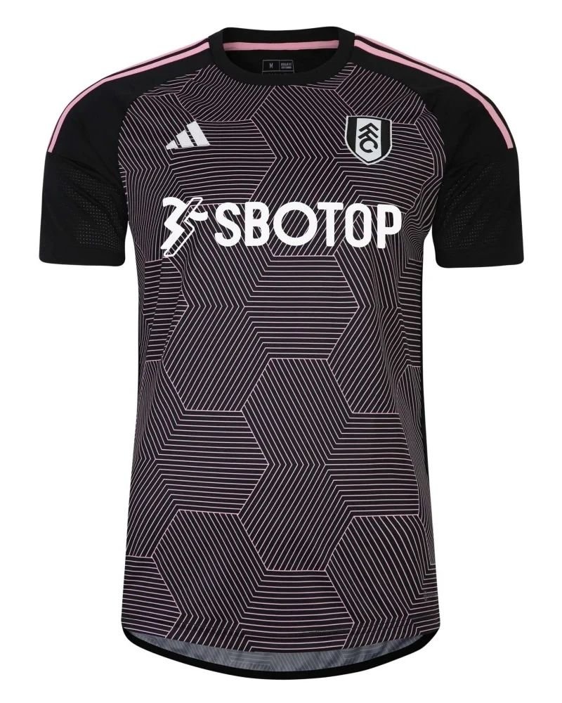 372532124_243485978668613_3867473557081884378_n Nova Camisa Fulham 3 Preta 2023/24 Masculina