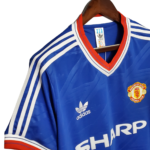 Camisa Manchester United Away Azul 1986 Masculina