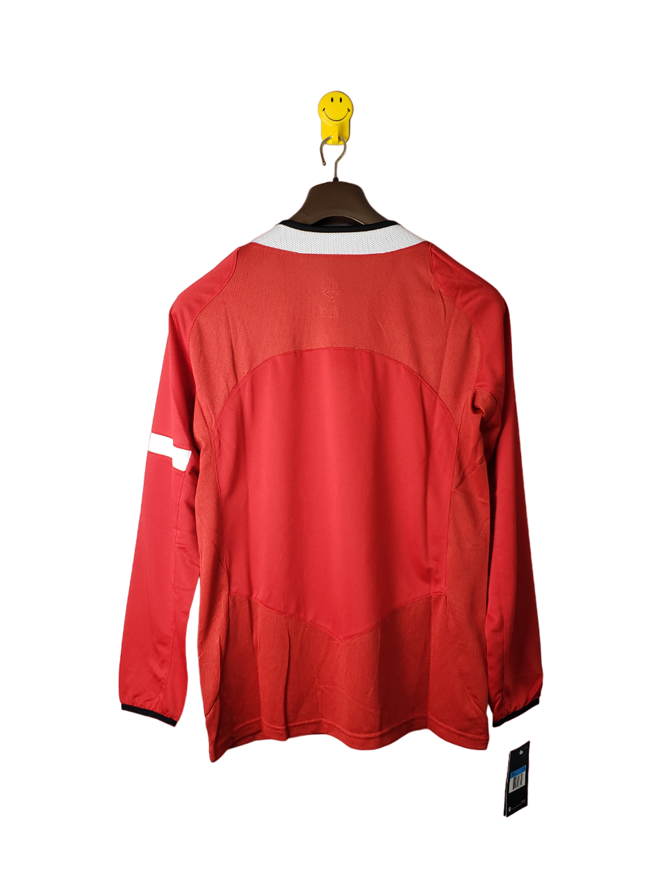 47bc612a-PhotoRoom.png-PhotoRoom Camisa Manchester United Home Vermelha 2005 Manga Longa