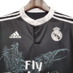 Camisa Real Madrid Seanson Preta 2014 Manga Longa