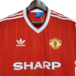 Camisa Manchester United Home Vermelha 1983/84 Masculina