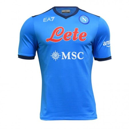 Camisa Napoli Home Azul 2021/22 Masculina