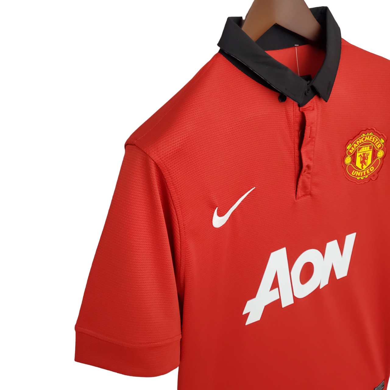 Camisa Manchester United Home Vermelha 2013/14 Masculina Camisa Manchester United Home Vermelha 2013/14 Masculina