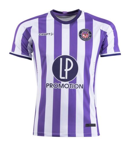 Camisa Toulouse Home Roxo 2023/24 Masculina