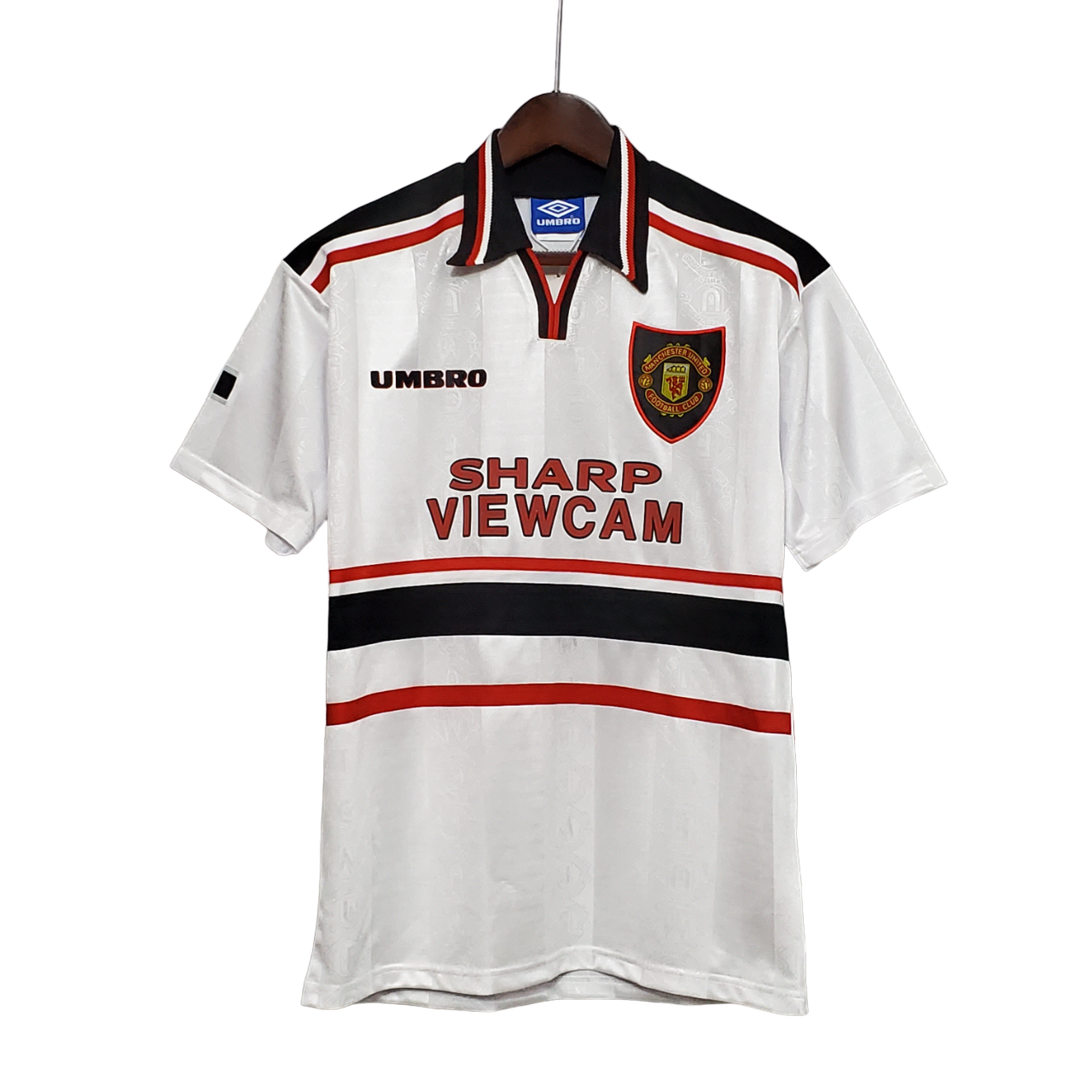 Camisa Manchester United Away Branca 1997/98 Masculina Camisa Manchester United Away Branca 1997/98 Masculina