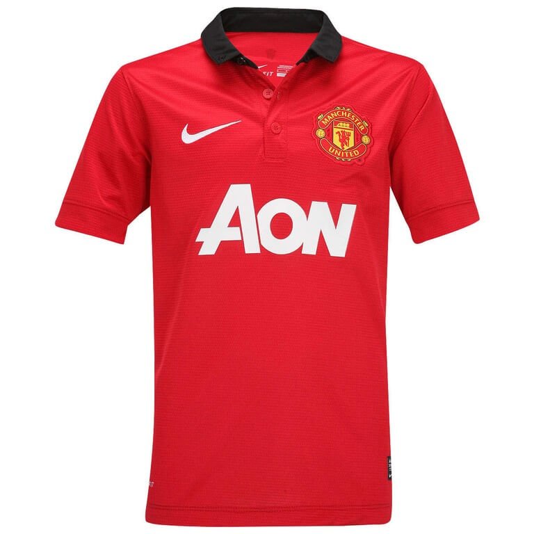 Camisa Manchester United Home Vermelha 2013/14 Masculina Camisa Manchester United Home Vermelha 2013/14 Masculina