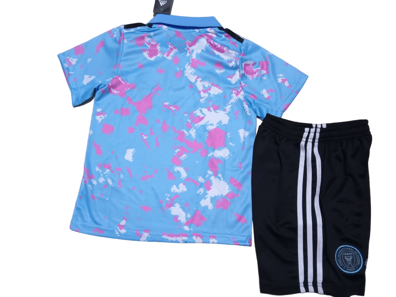 Kit Infantil Inter Miami Azul 2023/24 Unissex Kit Infantil Inter Miami Azul 2023/24 Unissex