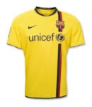 Camisa Barcelona Amarela 2008/09 Away Masculina
