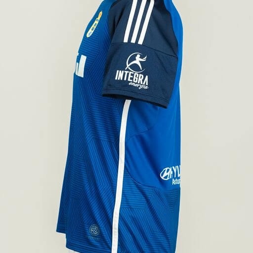 AHeRI9p8 Camisa Real Oviedo Azul 2023/24 Masculina