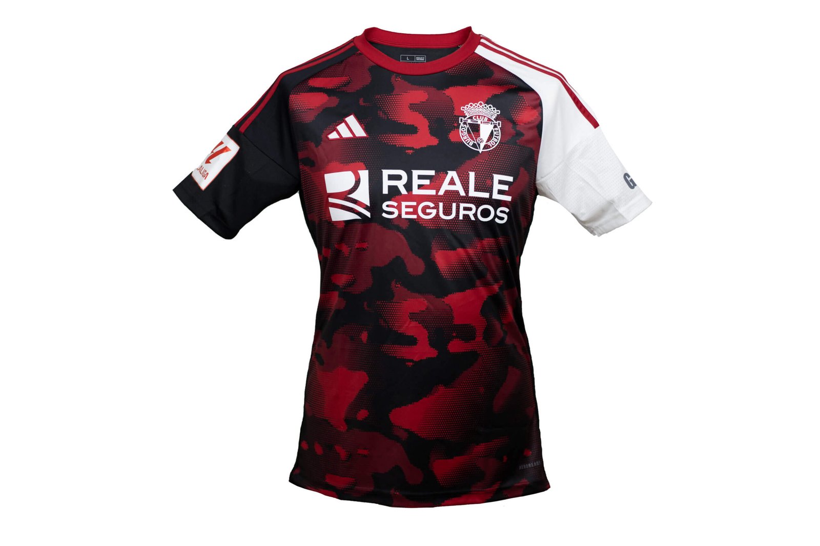 Camisa do Burgos Away Vermelha 2023/24 Masculina Camisa do Burgos Away Vermelha 2023/24 Masculina