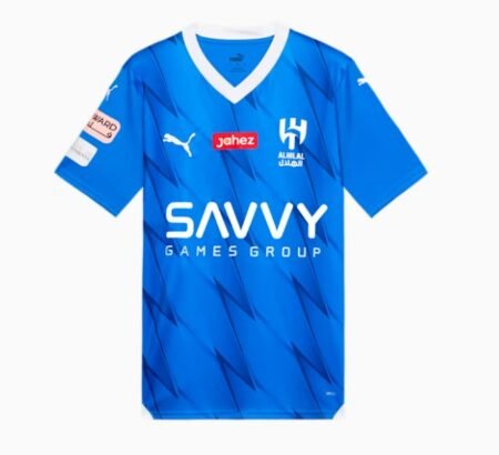 Camisa Al Hilal Away Azul Masculina 2023/24