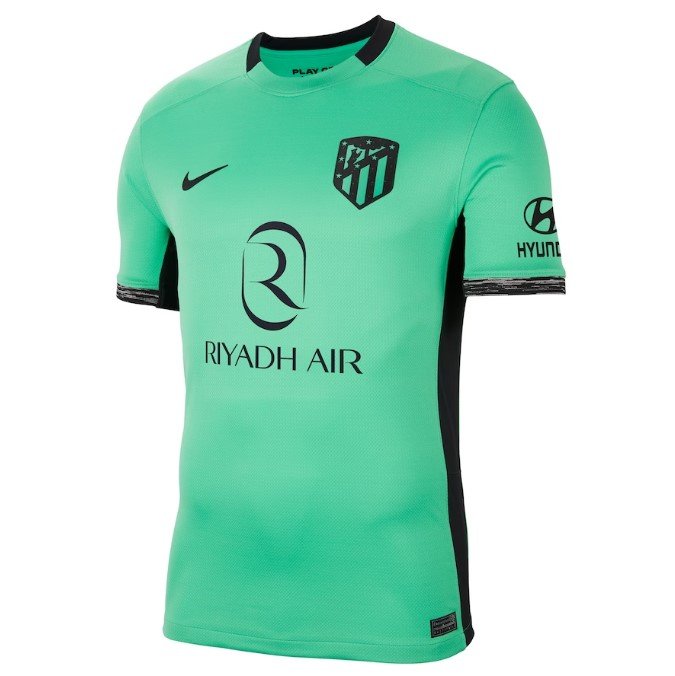 Captura de tela 2023-09-05 080259 Nova Camisa Atlético de Madrid 3 Verde 2023/24 Masculina