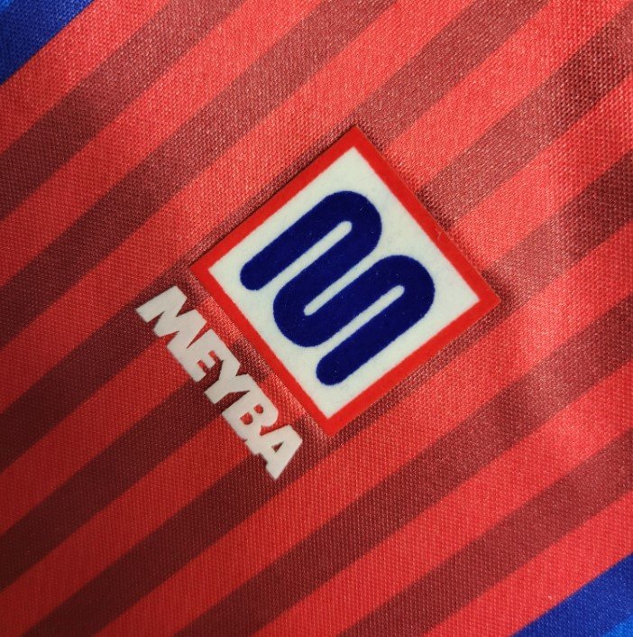 Captura de tela 2023-09-09 210328 Camisa Barcelona Home 1992 Retrô Masculina