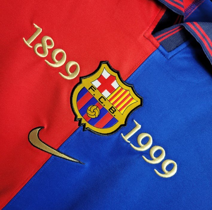 Captura de tela 2023-09-09 211550 Camisa Barcelona Centenária 1899/1999 Manga Longa