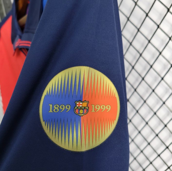 Captura de tela 2023-09-09 211614 Camisa Barcelona Centenária 1899/1999 Manga Longa