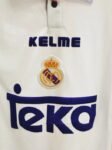 Camisa Real Madrid Home Branca Kelme 1987 Masculina