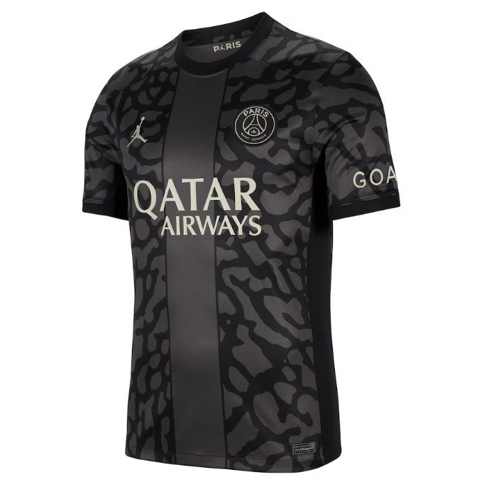 Nova Camisa Psg Chumbo/Cinza 2023/24 Masculina Nova Camisa Psg Chumbo/Cinza 2023/24 Masculina