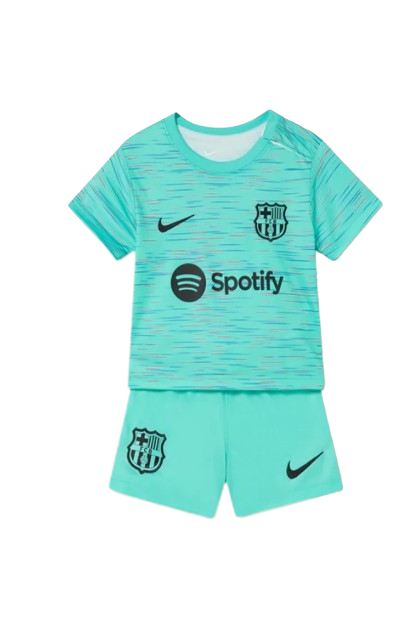 Kit Infantil do Barcelona Azul Bebê 2023/24