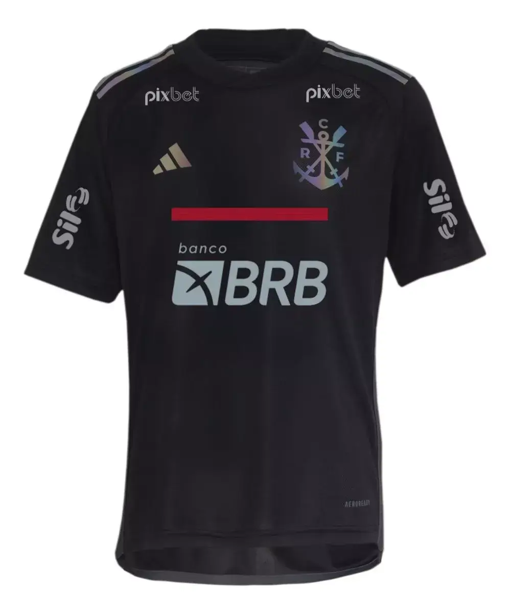 Camisa do Flamengo ARRASCAETA 3 Cinza Escudo Refletivo 2023/24 Masculina Camisa do Flamengo ARRASCAETA 3 Cinza Escudo Refletivo 2023/24 Masculina