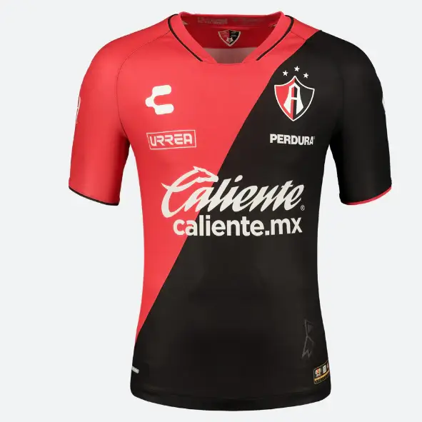 Camisa Atlas Home Vermelha/Preta 2023/24 Masculina Camisa Atlas Home Vermelha/Preta 2023/24 Masculina